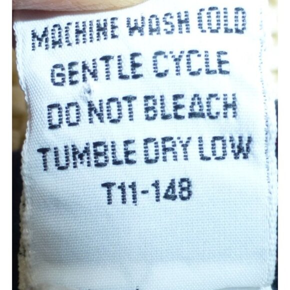 Vtg 90s Florence Tricot Cardigan Sweater Argyle L Patterned Wool Blend Italy - Picture 7 of 8